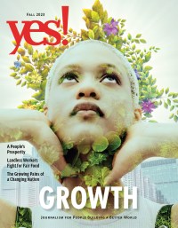 A cover of the YES! magazine - FALL 2023 edition